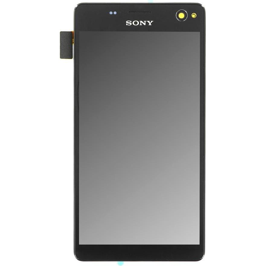 Sony Xperia C4 E5303 LCD black (Display, Sony Xperia C4), Mobilgerät Ersatzteile, Schwarz