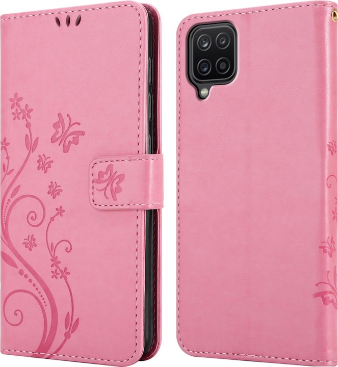 Produktbild Cadorabo Flower Book Cover (Samsung Galaxy A12)