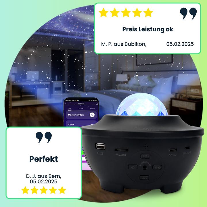Produktbild Casativo Laser-Sternenhimmel-Projektor