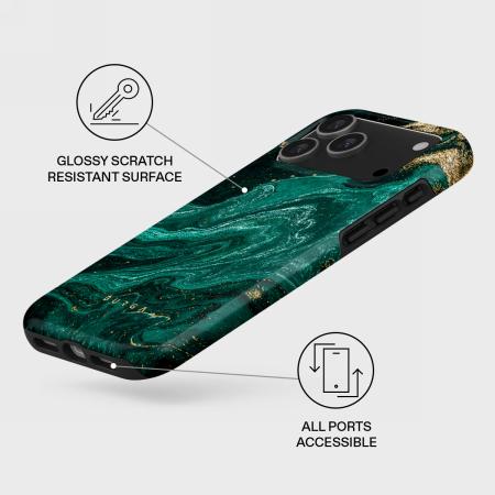 Actual product image Burga Tough MagSafe Case Apple iPhone 17 Pro Max - Emerald Pool (Apple iPhone 17 Pro Max)
