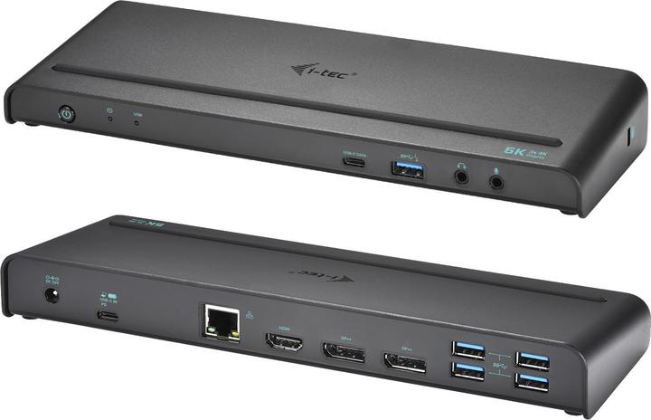Produktbild i-tec USB 3.0 / USB-C Triple 4K Dock (USB-C, 5 Ports)