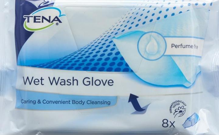 Image du produit Tena Wet Wash Gloves (8 x, Normal)