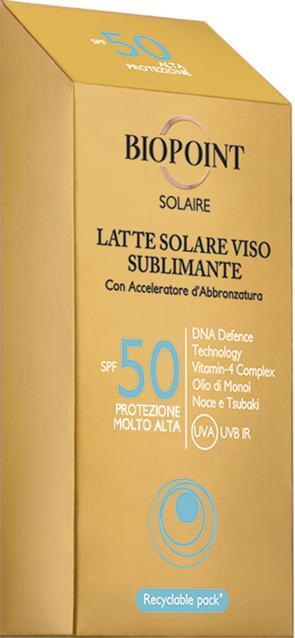 Produktbild Biopoint Latte corpo sublimante SPF50+ (Sonnenmilch, SPF 50, 200 ml)