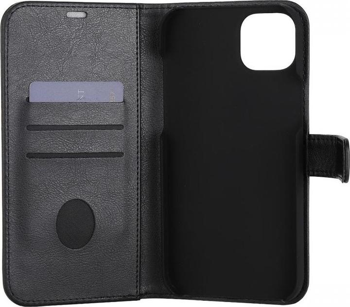 Produktbild Radicover Radiation Protection Wallet Vegan Leather iPhone 14 PLUS Flipcover Black (Apple iPhone 14 Plus)