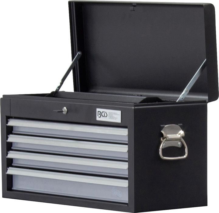 Actual product image BGS Workshop Trolley Attachment 4 Drawers empty (1x)