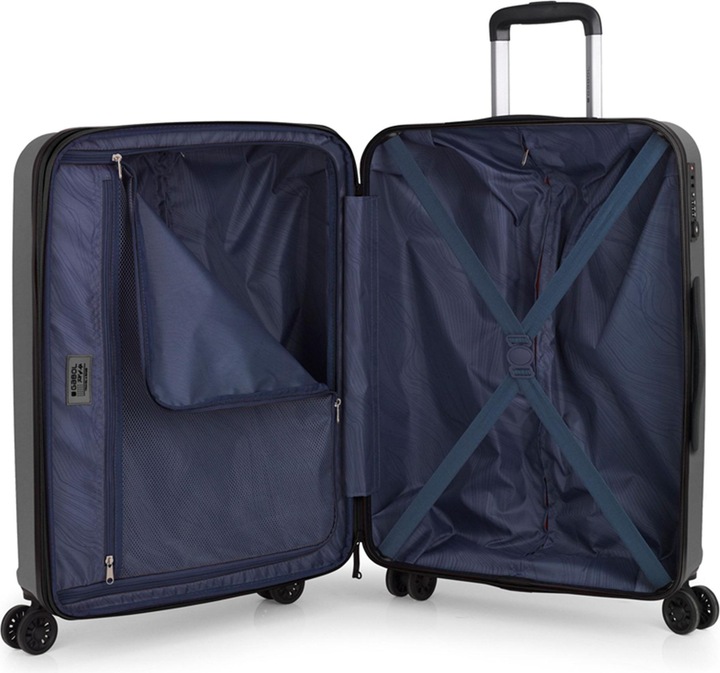 Image du produit Gabol Montreal Set de valises à 4 roulettes 3 pièces avec soufflet extensible (121 l, XL (à partir de 115l))