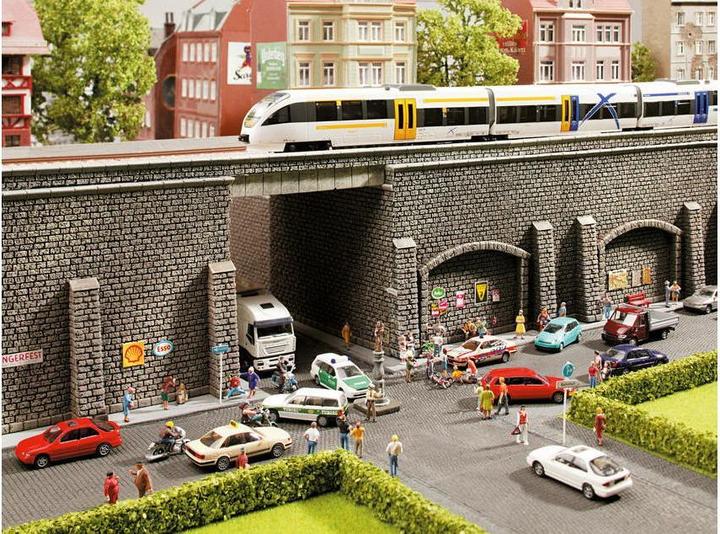 Produktbild Noch H0 Mauerwerk Stützmauer 58056