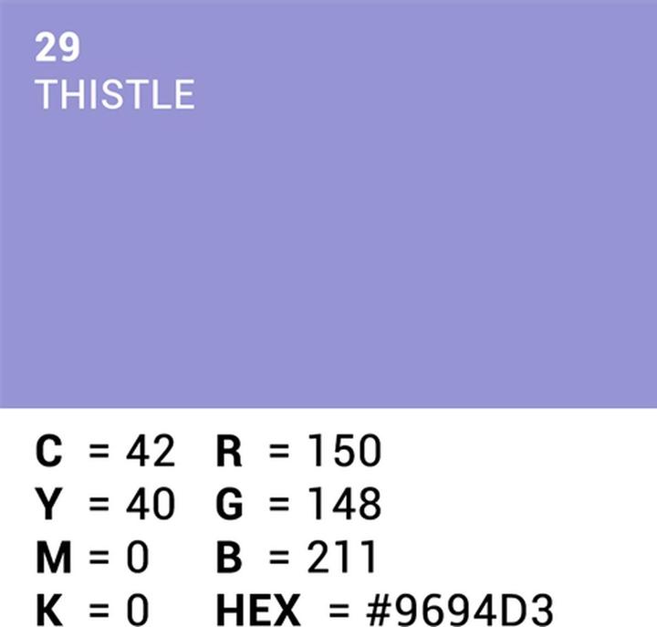 Image du produit Superior Achtergrond Rol Thistle (nr 29) 1.35m x 11m (135 cm)