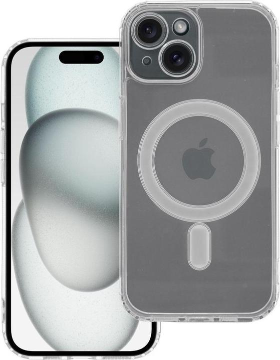 Produktbild OEM Transparente Mag Cover Hülle mit Kameraschutz, kompatibel mit MagSafe für IPHONE 15 (Apple iPhone 15)