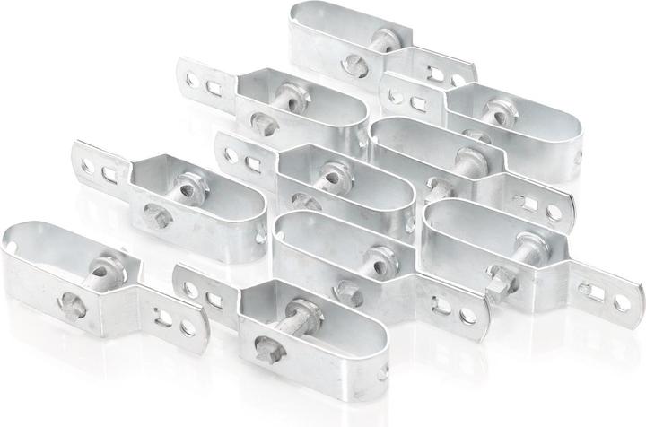 Toboli 10 pcs Wire Tensioner Set Galvanised Wire Tightener Strainer Garden Wire Fence Cable Tool