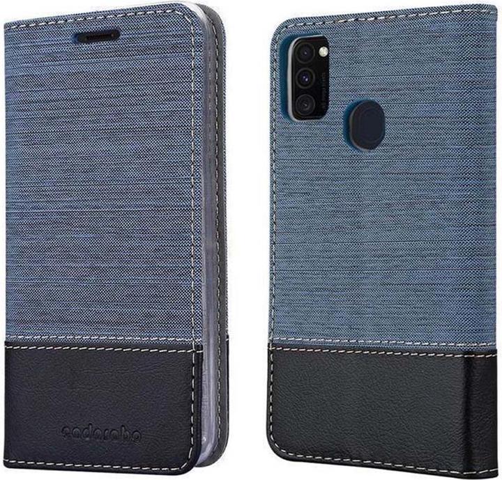 Actual product image Cadorabo Book Jeans Optics Cover (Samsung Galaxy M21)