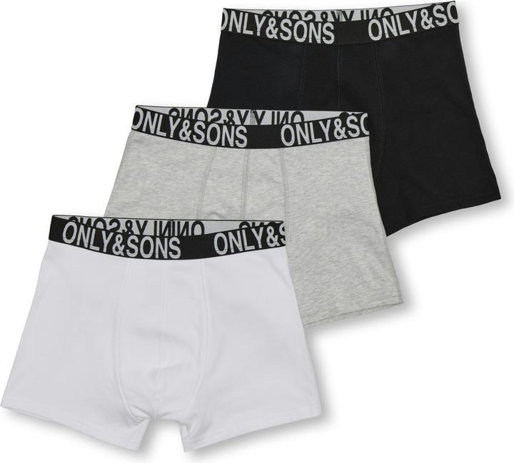 Immagine prodotto Only & Sons Osjfitz Wb Bold Logo Boxer 3pk. Acc Noos (170, 176)