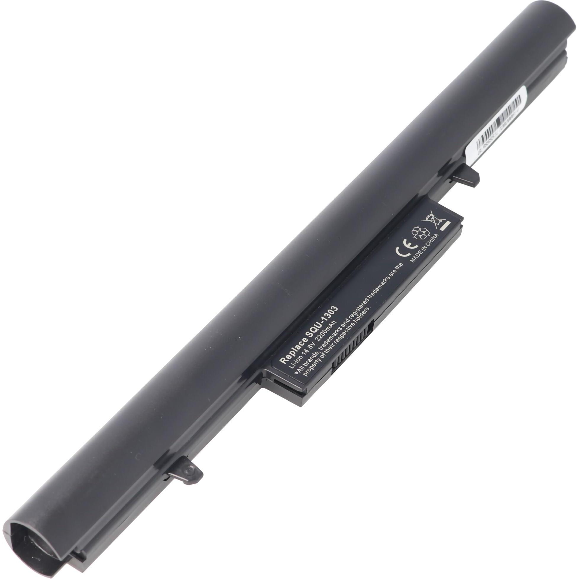 AccuCell Akku Haier Hasee K570C, 7G-5H, 7G-5S (2200 mAh), Notebook Akku, Schwarz