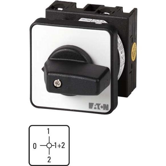 Eaton Stufenschalter, T0, 20 A, Einbau, 2 10385, Taster + Schalter