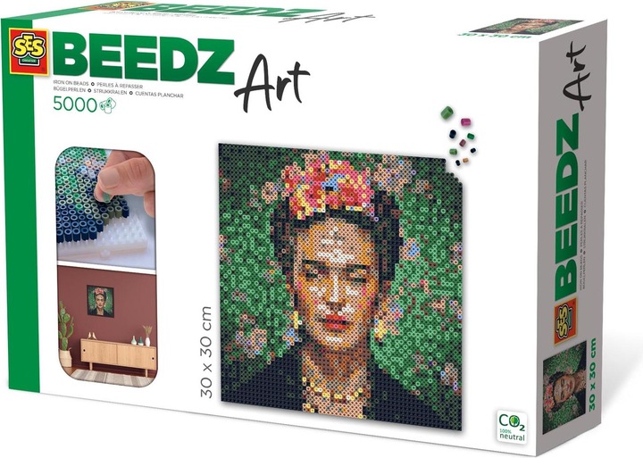 Actual product image Ses Beedz Art - Frida Kahlo 5000