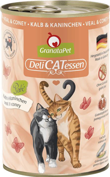 Produktbild Granatapet Delicatessen Dose Kalb & Kaninchen (Adult, 1 Stk., 800 g)