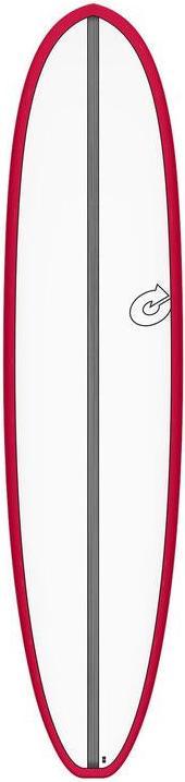 Actual product image Torq Surfboard Epoxy TET CS 8.2 V+ Fun Carbon Red