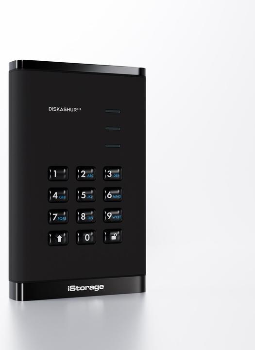 Image du produit iStorage diskAshur3 SSD 2TB - Noir (2 To)