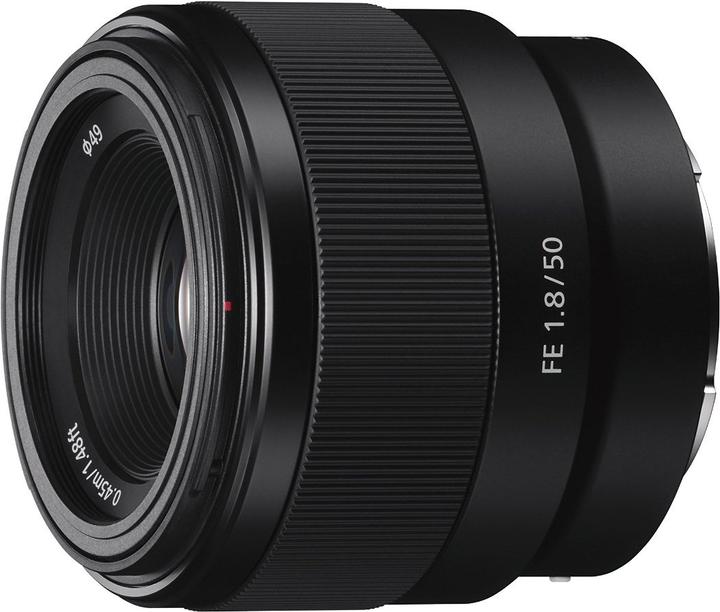 Image du produit Sony FE 50mm f/1.8 (Sony E, Plein format)