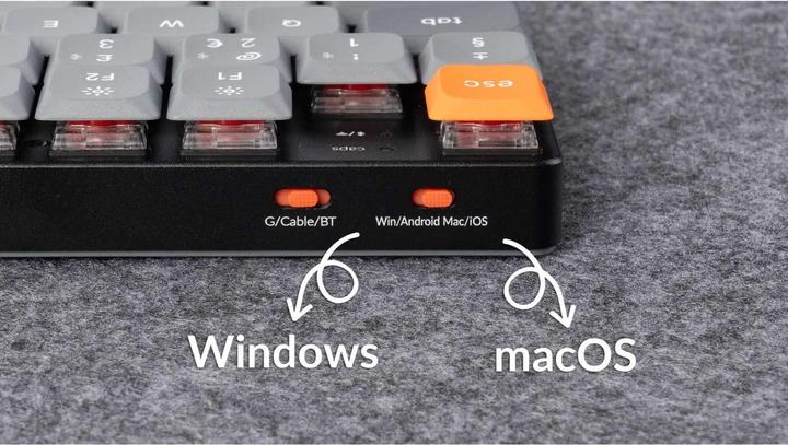 Actual product image Keychron K13 Max (Swiss, Cable, Wireless)