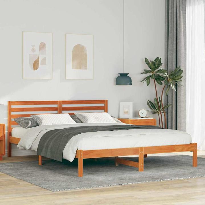 Produktbild vidaXL Plattformbettgestell (160 x 210 cm)