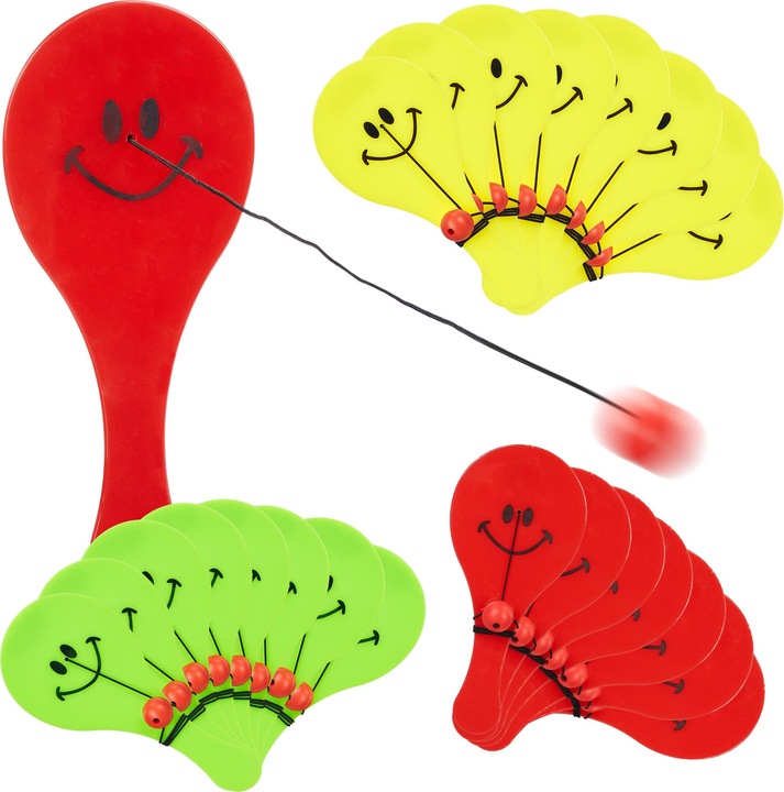Produktbild Relaxdays 24x Paddleballschläger
