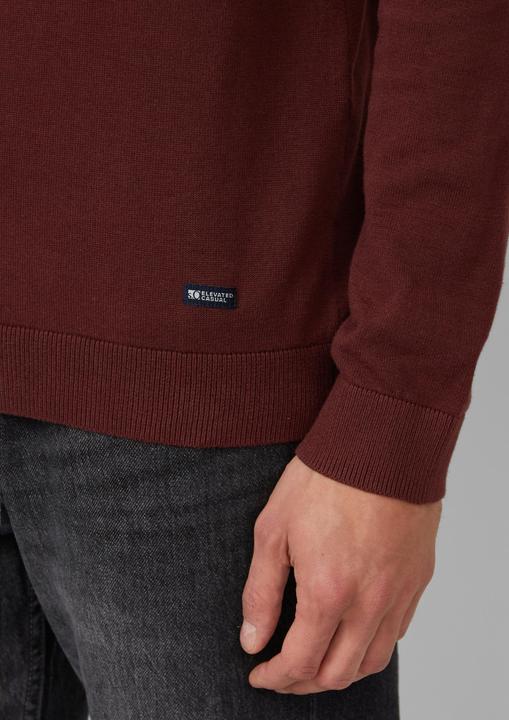 Produktbild s.Oliver Strickpullover Rollkragenpullover aus reiner Baumwolle (XXL)