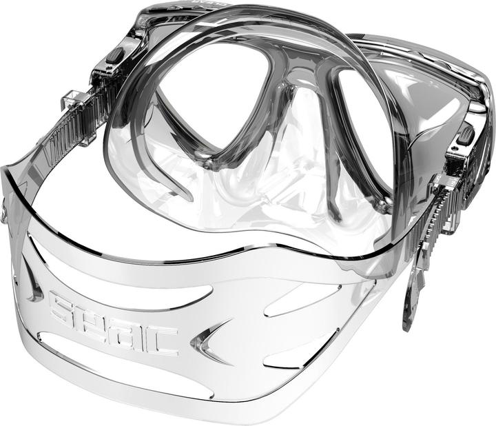 Actual product image Seac Maske Clear Antifog S/Kl Schwarz/Transparent