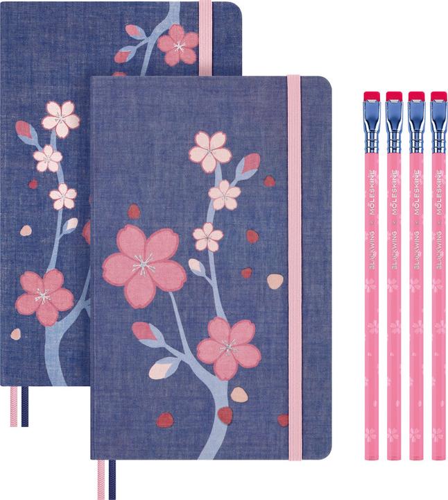 Produktbild Moleskine Sakura (130 x 210 mm, Blanko, Harter Einband)