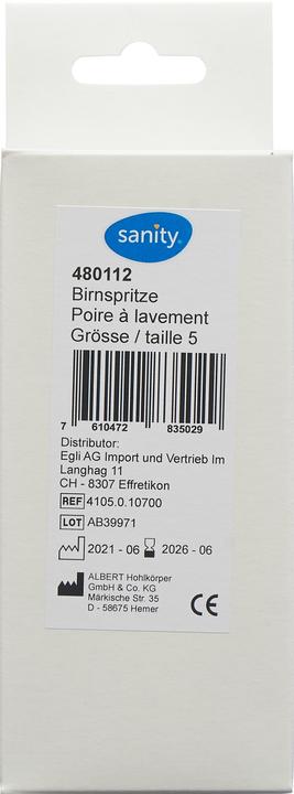 Image du produit Sanity Birnspritze