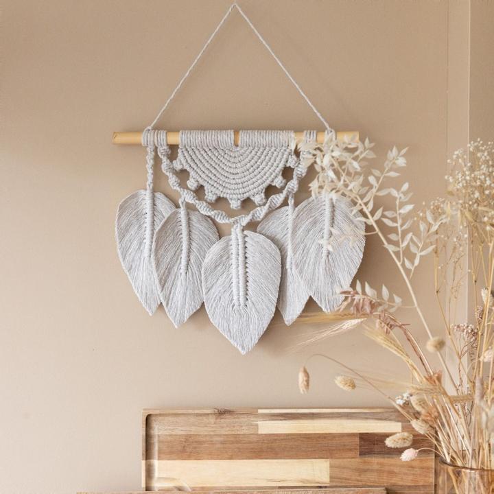 Actual product image Hoooked DIY macramé set Spesso wall hanger Faros