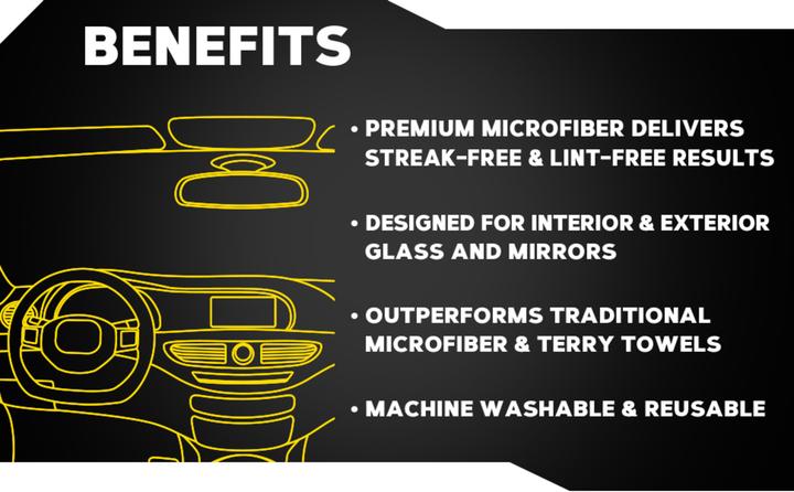 Actual product image Meguiar's Perfect Clarity Glass Towel