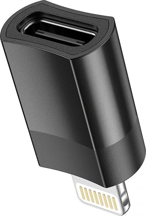 Actual product image Hoco USB Adapter UA17 Type-C - Lightning Black (Lightning, USB-C)