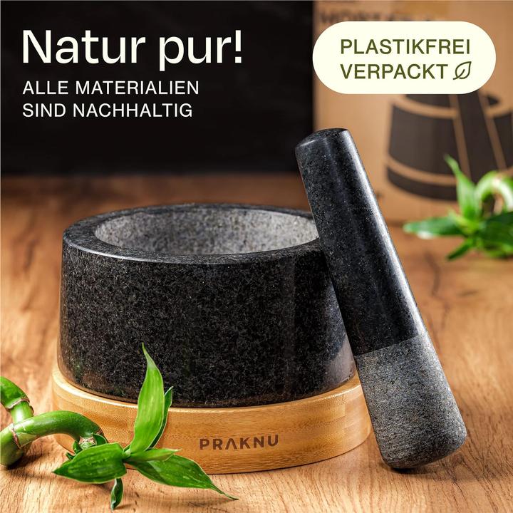 Actual product image Praknu Mörser mit Stössel
