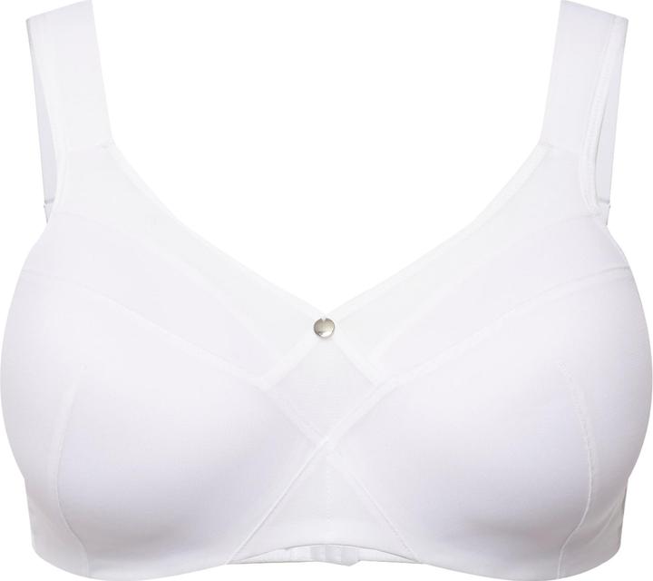 Image du produit Ulla Popken Soutien-gorge à armatures, bonnets souples avec empiècement en mesh, bonnet C - E (110 F)