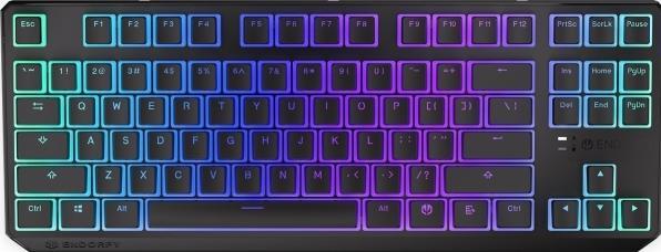 Produktbild Endorfy Drahtlose mechanische Thock TKL-Tastatur mit RGB-Pudding-Edition (USA, Kailh Red Switch) (US, Kabelgebunden)