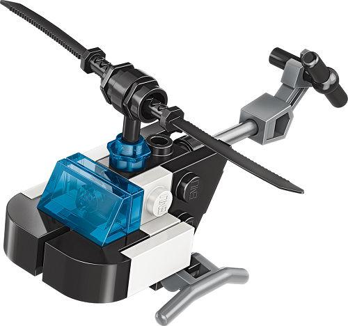 Actual product image Qman 10 mini sets each 3-in-1 fire brigade and SWAT team