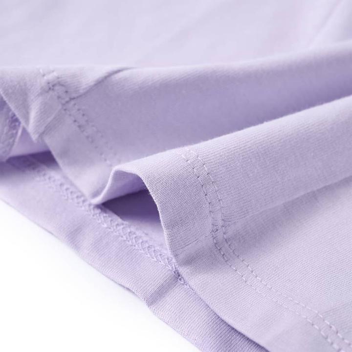 Produktbild vidaXL Kinder-Langarmshirt Helllila 92,Material: 95 % Baumwolle. 5 (92)