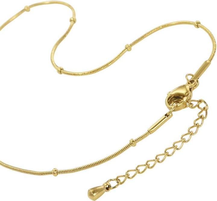 Immagine prodotto Bijouteria Catena piede (Acciaio inossidabile, Rivestimento PVD (color oro), 27 cm)