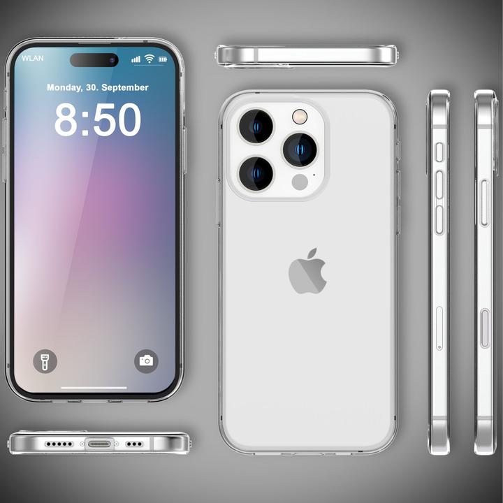 Produktbild Nalia Klare 360 Grad Hülle (Apple iPhone 16 Pro Max)