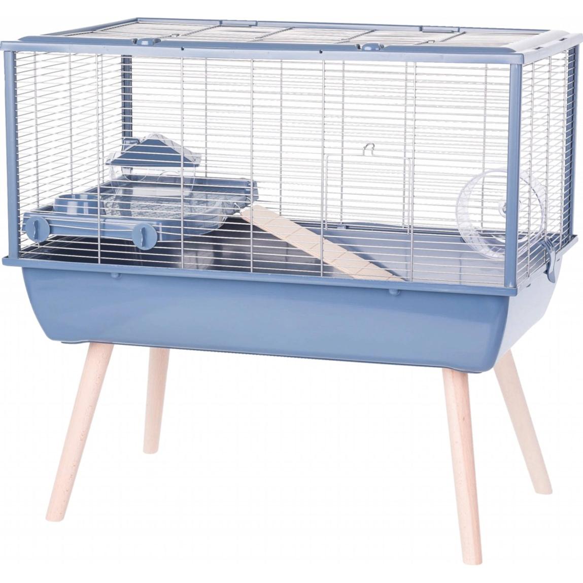 Meilleurs prix pour Cage pour hamster - 80 cm - Zolux NEOLIFE bleue