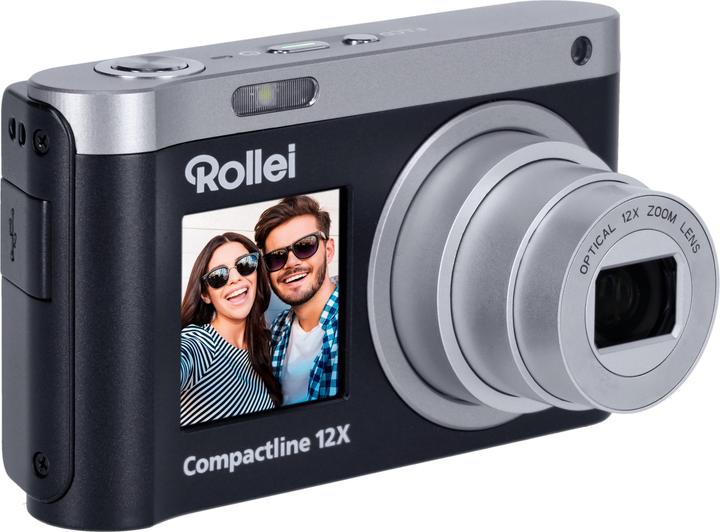 Actual product image Rollei Compactline 12X Digital Camera, black (64 Mpx)