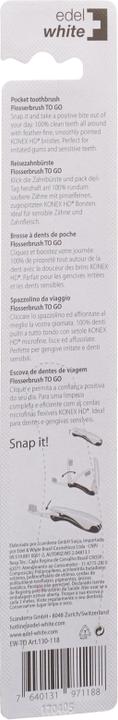 Produktbild Edel + White Reisezahnbürste Soft (Extra weich, 1 x)