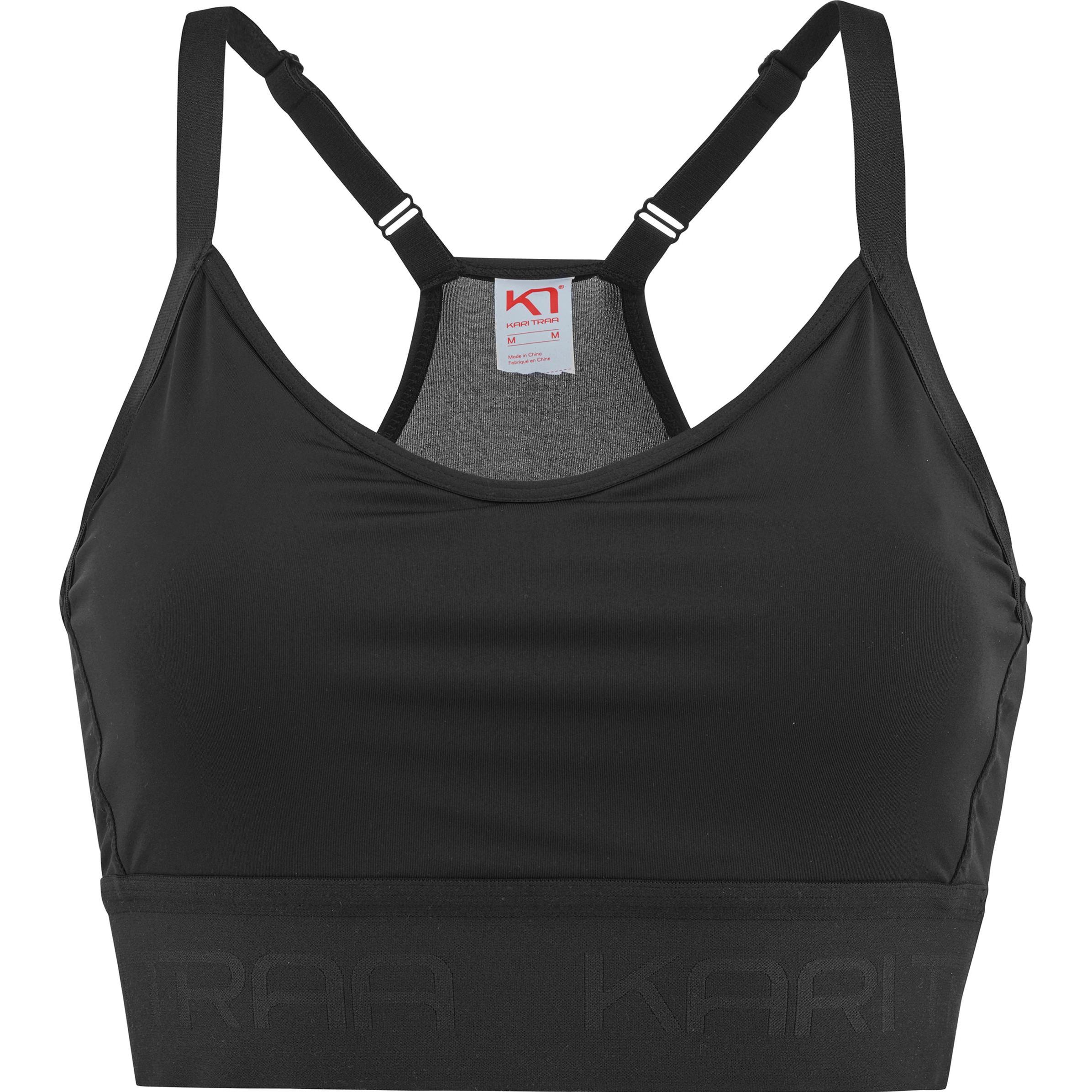 Kari Traa, Sport-BH, Frøya (XS), Schwarz, XS