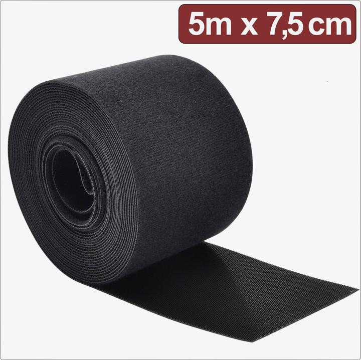 Actual product image Quadrios 24CA311 Klettband zum Bündeln Haft- und Flauschteil (L x B) 5 m x 7.5 c (75 mm)