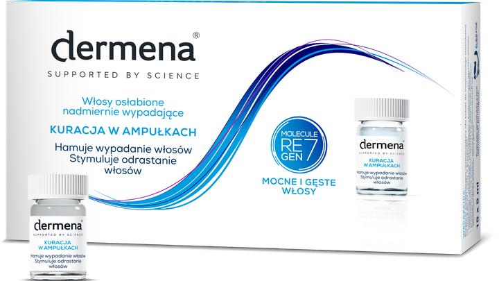 Image du produit Dermena Soins capillaires Traitement de la chute des cheveux en ampoules 15 x 5ml (5 ml)