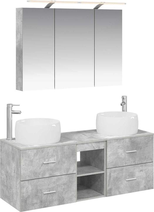 Produktbild vidaXL Badezimmerspiegel-Set (14.50 x 70 cm)