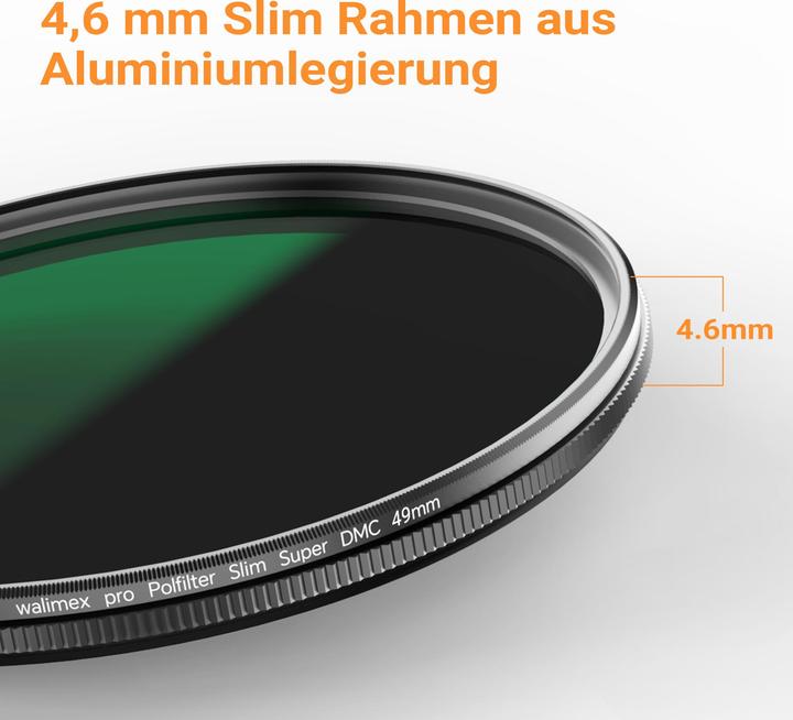 Produktbild Walimex pro Polfilter Zirkular Slim Super DMC 77mm Polarisationsfilter CPL Foto (77 mm, Polarisationsfilter)