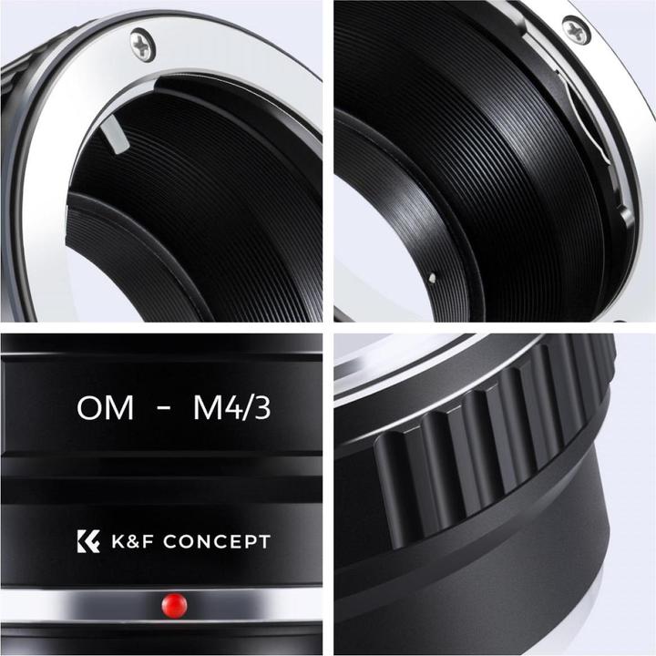 Produktbild K&F Concept High Precision Lens Adapter Mount, OM-M4/3