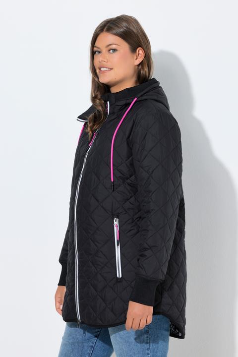 Actual product image Laurasøn Quilted Jacket Printed Lining (40)